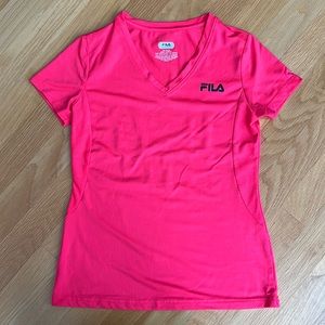 Fila Sport Girls Short Sleeve Athletic Shirt Size Medium 10-12